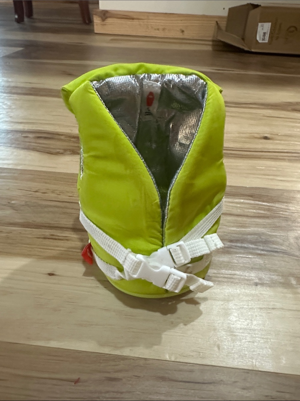 High-Visibility Neon Green Life Jacket Vest for Women